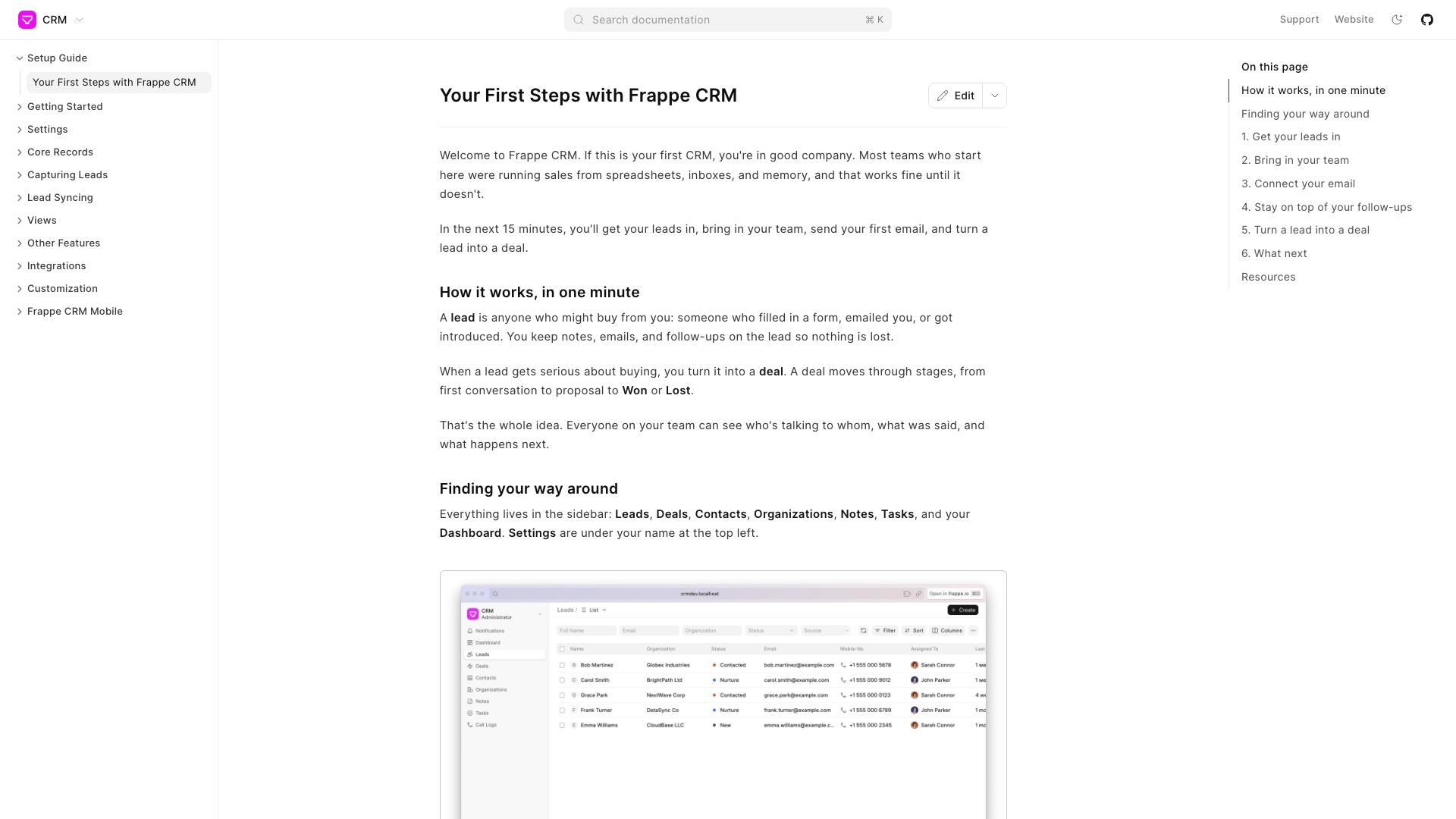 Frappe CRM